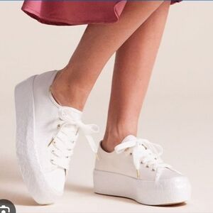 KATE SPADE X Keds Platform Sneakers - Size 5